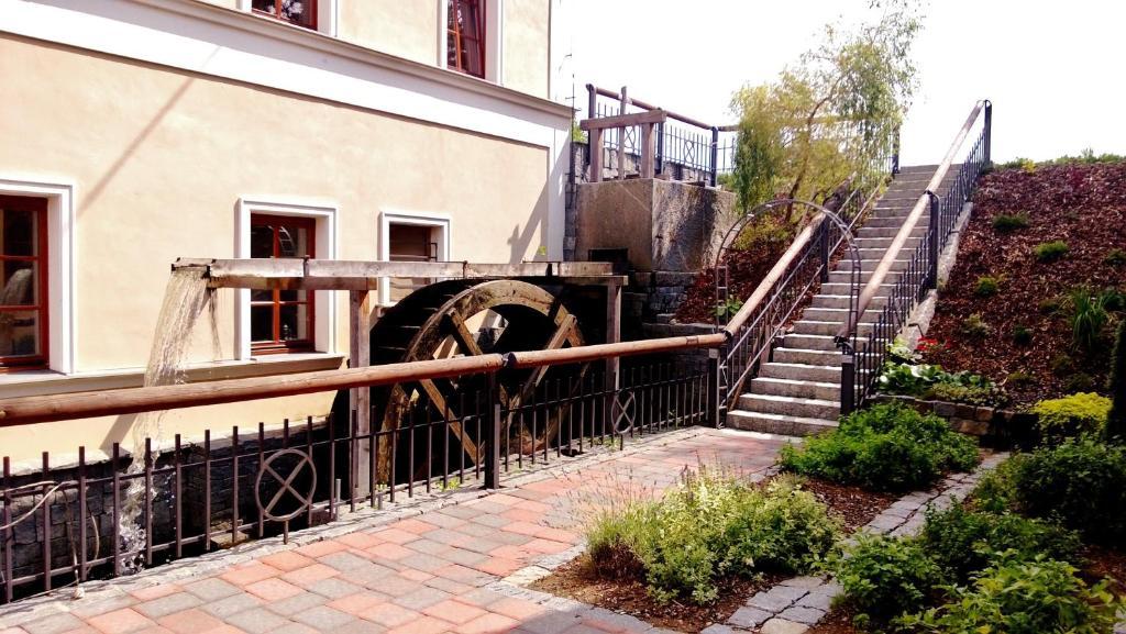 Pension Mlyn Stare Mitrovice Sedlec-Prcice Dış mekan fotoğraf
